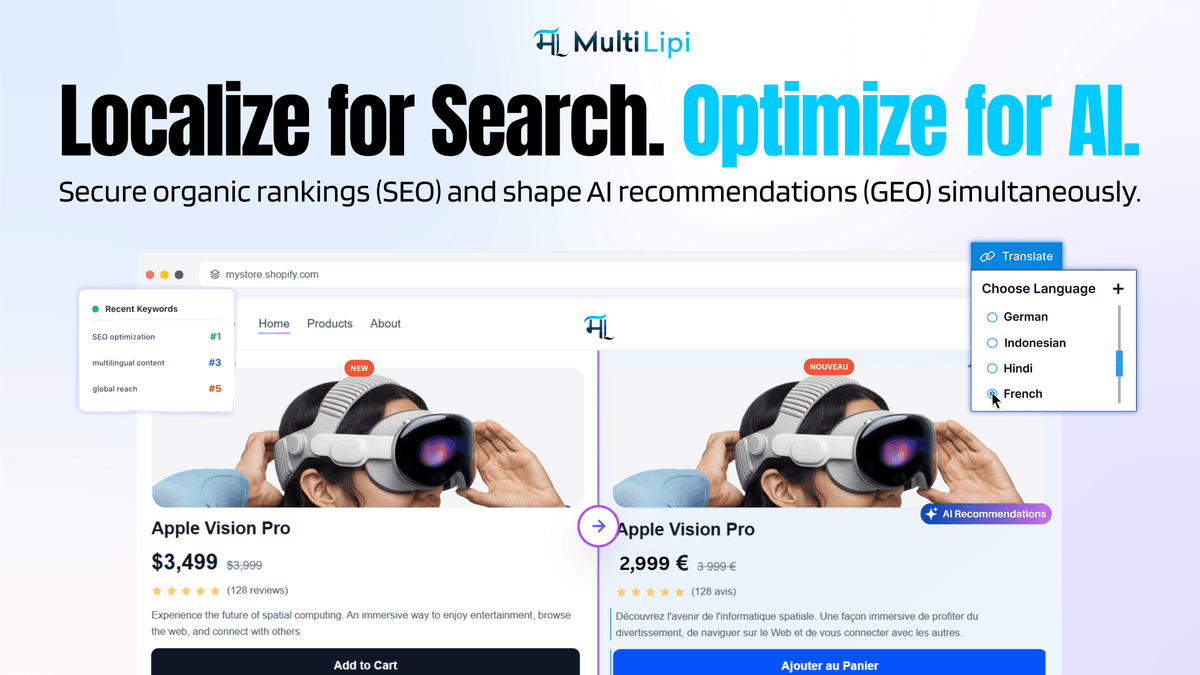 MultiLipi - The Global AI SEO & GEO Hub media 3